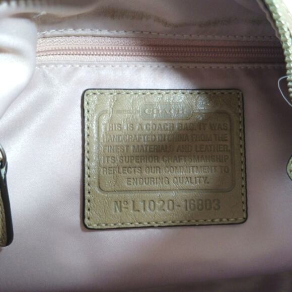 COACH Kristen Hobo Spectator Bag GUC $300 WF133 - Picture 9 of 11